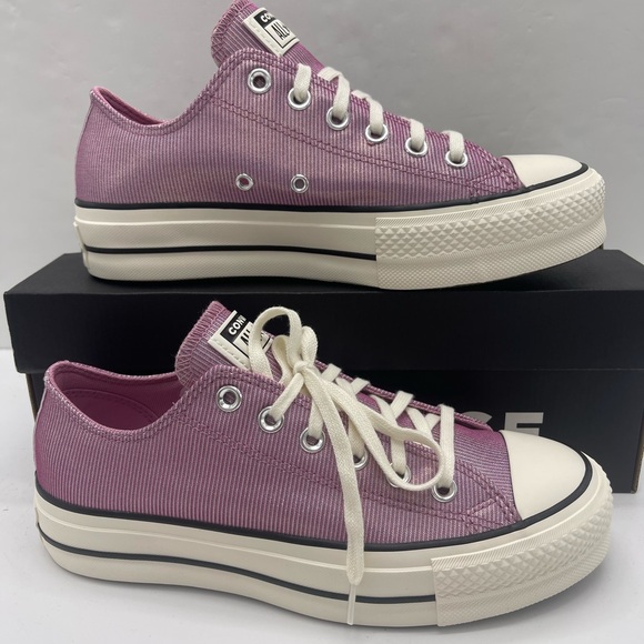 Converse Shoes - Converse WMNS Chuck Taylor All Star Lift Ox Platform Sparkle Low Top Sneakers